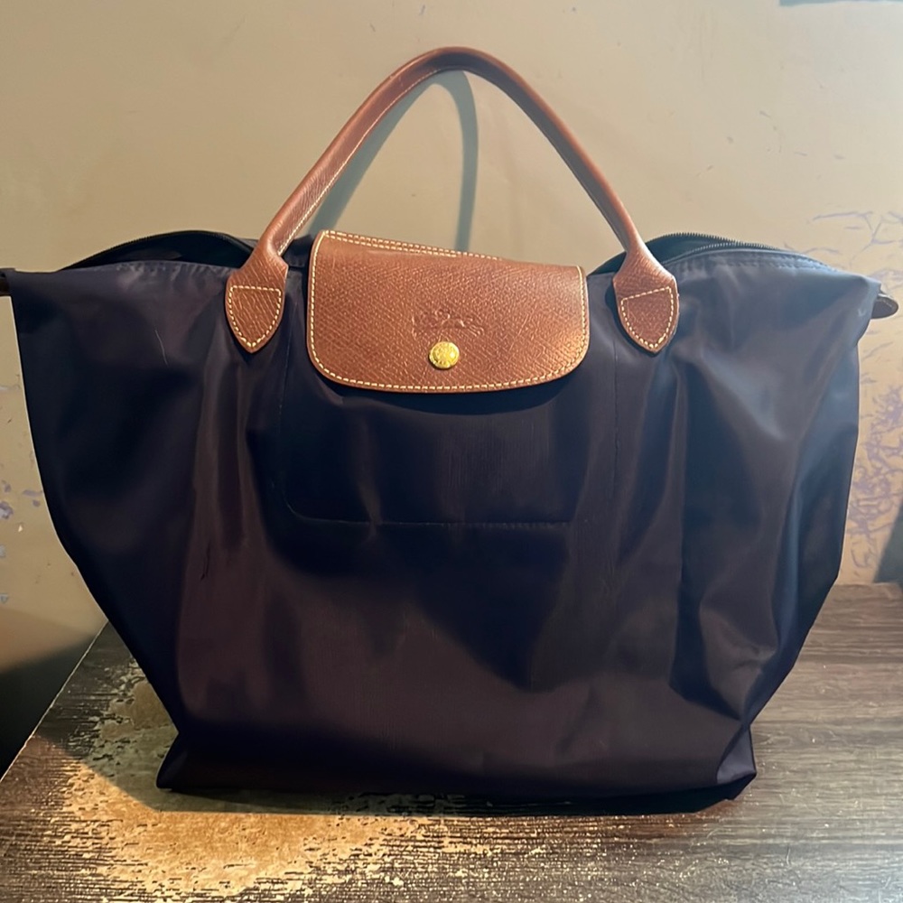 Longchamp Bag - purple color